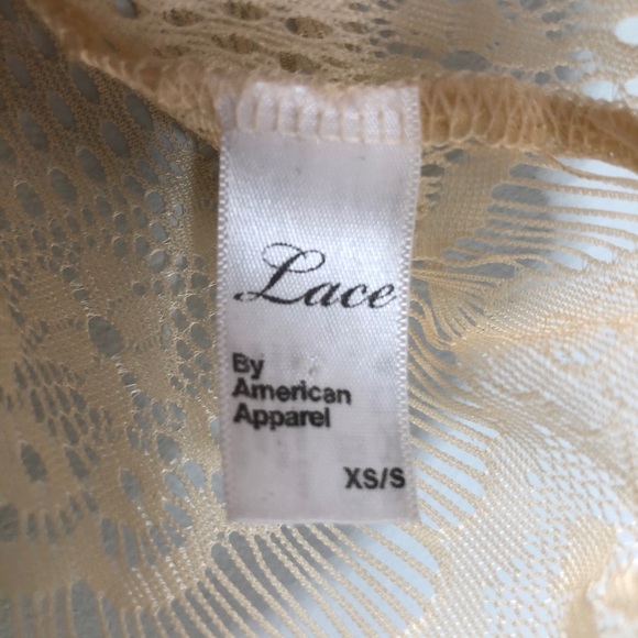 SOLD 🌷4/$20 American Apparel El Salvador lace blouse - Picture 7 of 9
